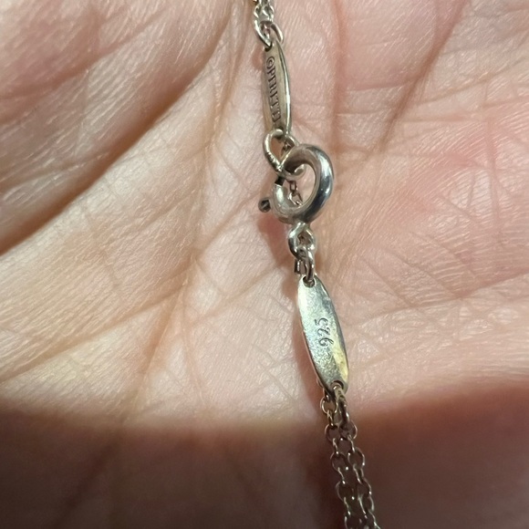 Authentic Tiffany open heart necklace - Picture 6 of 7